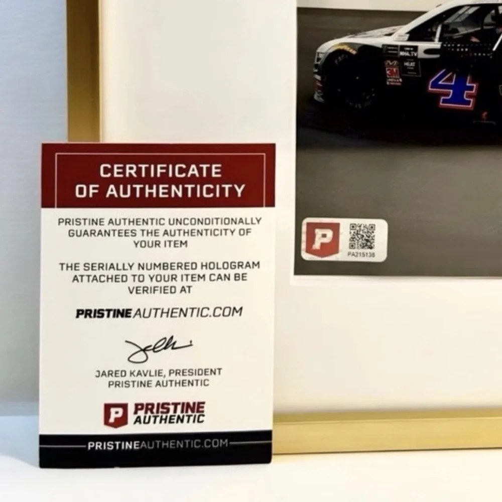 Kevin Harvick Authentic Autographed Photo Indianapolis Win “The Brickyard” 2019 - Picture 2 of 7